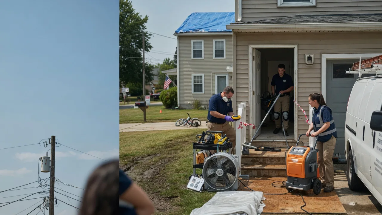 Water Damage Repair in Pontiac, IL near me